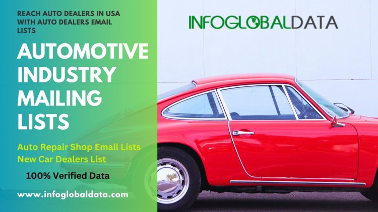 Unlocking Opportunities: Leveraging an Automotive Industry Email List for Success